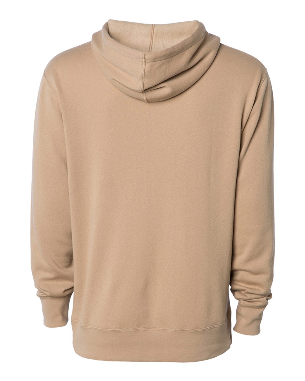 Unisex Lightweight Fitted Hooded Pullover Sweatshirt